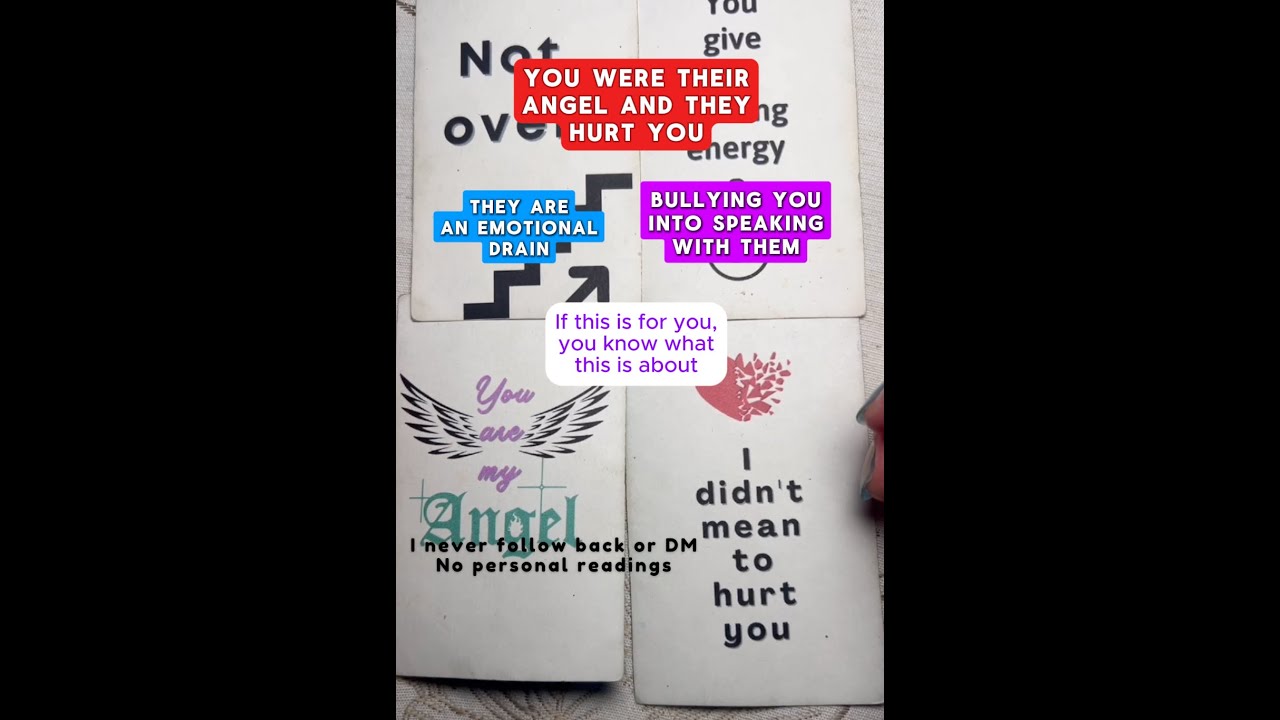 You were their angel and they hurt you