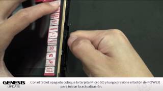 GENESIS Tutorial update GT-7304 - Español