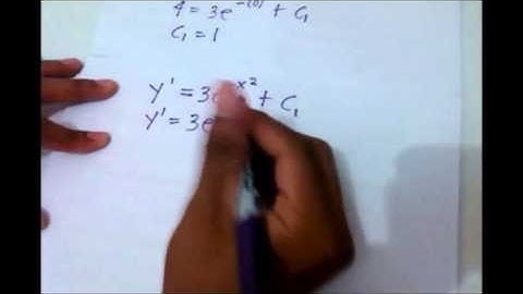 Second Order Differential Equation: Initial Value Problem (Sanchez)