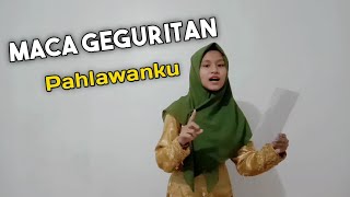 Maca Geguritan PAHLAWANKU || Bahasa Jawa Kelas 5