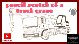 Master Drawing Complex Vehicles: XCT12L5 Truck Crane!