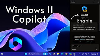 Windows 11 Copilot — Download & Install & How to USE in 2023