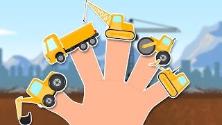 Construction Vehicles Finger Family | Finger Family | kids songs screenshot 4