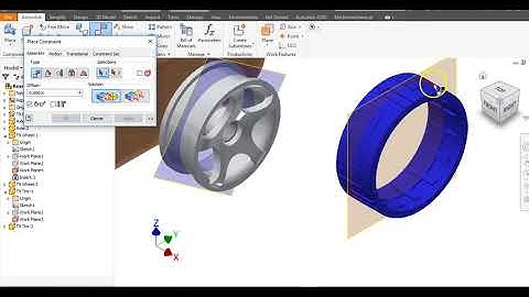 Autodesk Inventor - Automoblox Car Rear Subassembly