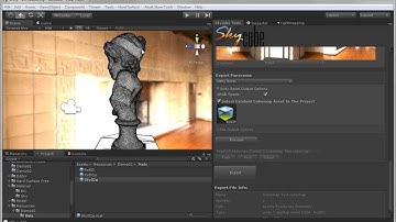 SkyCube Basic Tutorial 01: Generate HDR Sky/Cube map by import .hdr file.