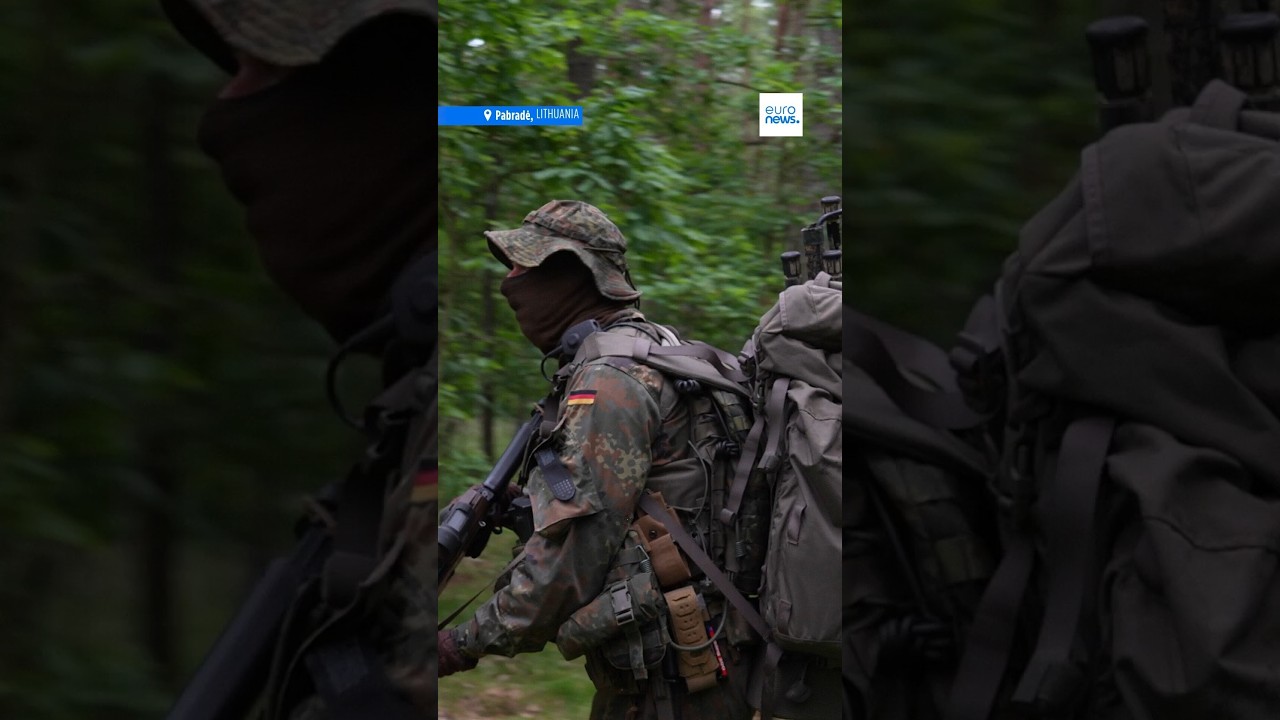 German troops on NATO’s eastern flank