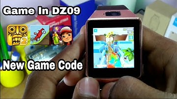 how to install\download game\app in dz09 smartwatch