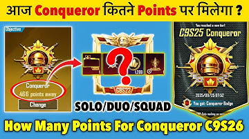 🇮🇳Day 05 - Aj Kitne Point Pr Conqueror Milega Solo, Duo, Squad❓| Ace to Conqueror Tips & Tricks✅