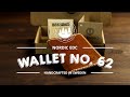 Making a leather bifold vertical wallet Nordic EDC wallet no. 62