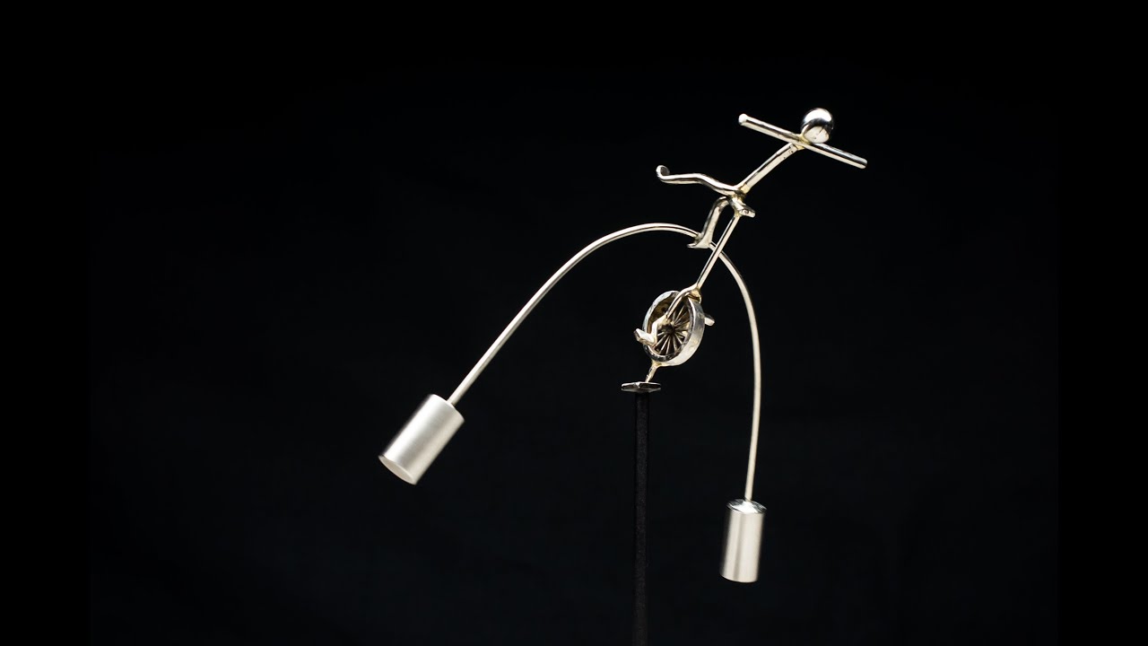 New Unicyclist Balancing Desk Toy YouTube