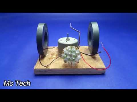 Video: Come funziona un magnete su un piccolo motore?