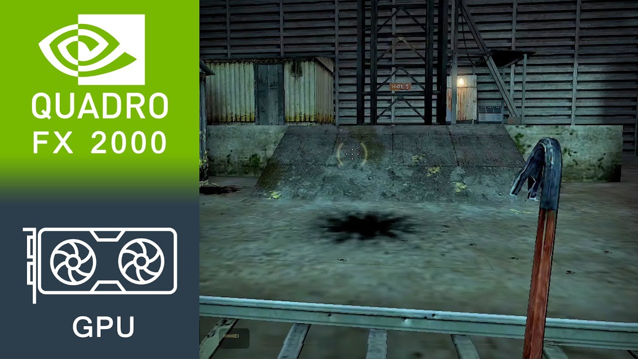 Half-Life 2 Episode 2 Gameplay Quadro FX 2000