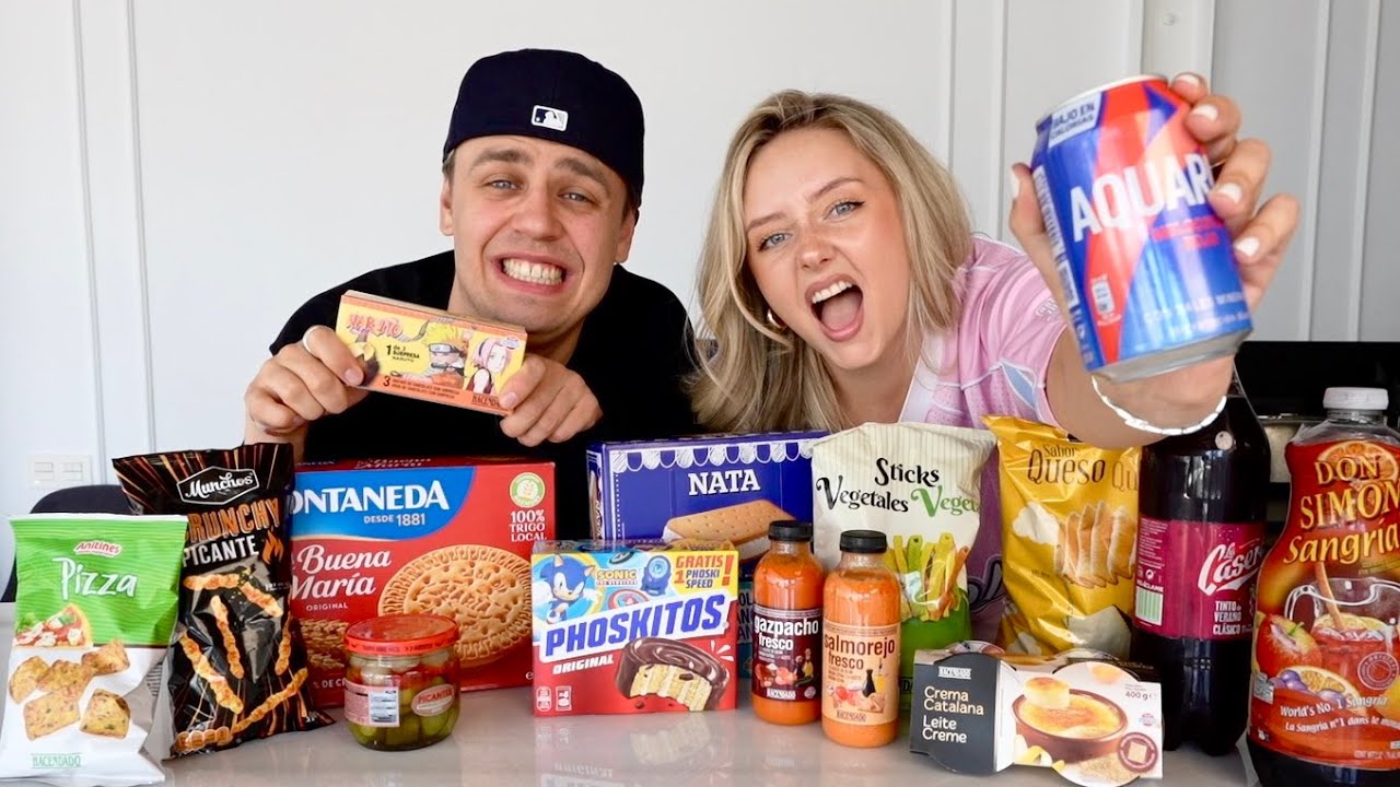 Wir testen SPANISCHE Snacks aus dem Supermarkt!!