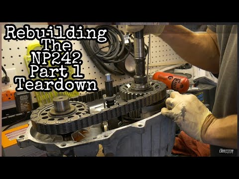 How to Rebuild a NP242 Transfer Case Part 1 : TearDown            Jeep Cherokee Xj np231