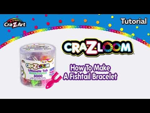 Cra-Z-Art Cra-Z-Loom Ultimate Tub Fulla Bands 8000pcs191854 - GettyCrafts