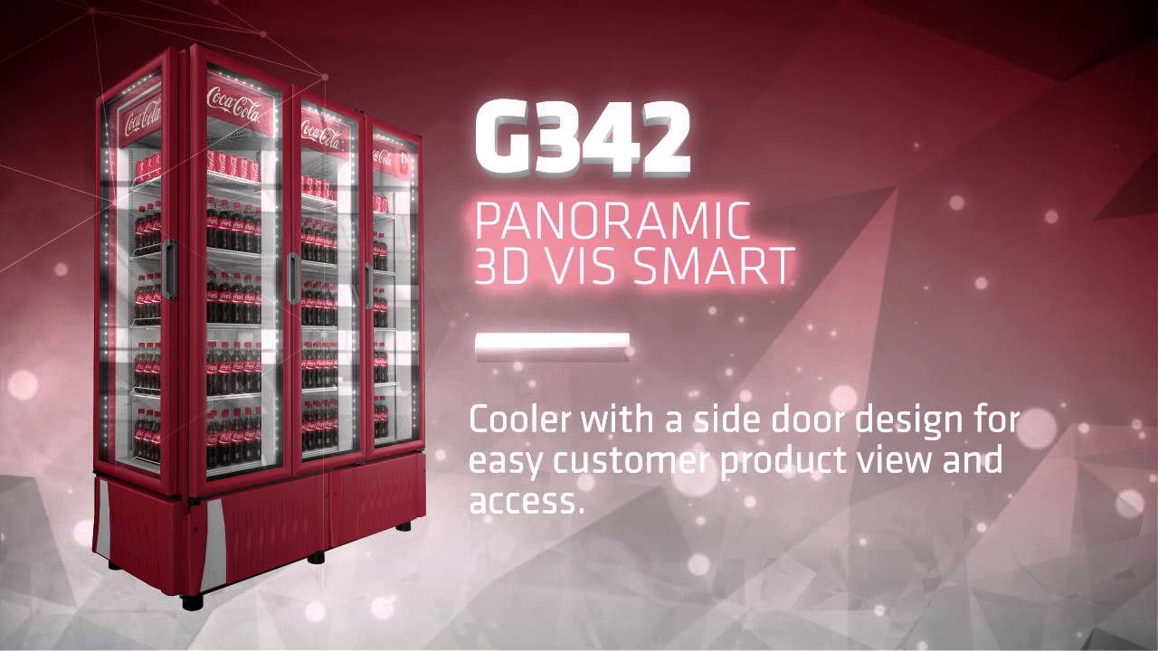 Imbera G342 3P 1023825 Refrigerador Vertical 3 Puertas Cristal Luz