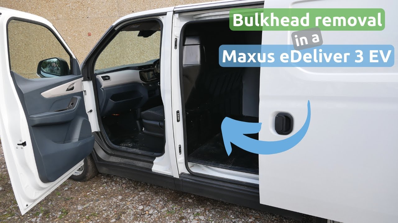 Can you remove the bulkhead in a Maxus eDeliver 3 (EV30) electric van