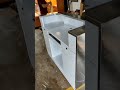 Stainless steel Reception desk, 1500*600*1000mm/59*24*39''