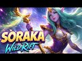 TENÍA LAG y casi perdemos… pero esta CAITLYN hizo TODO 😳 | Soraka Supp #WildRift #SorakaSupport 
