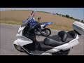 Wr250r  vs  scooter  surprising results    silverwing 600cc drag race