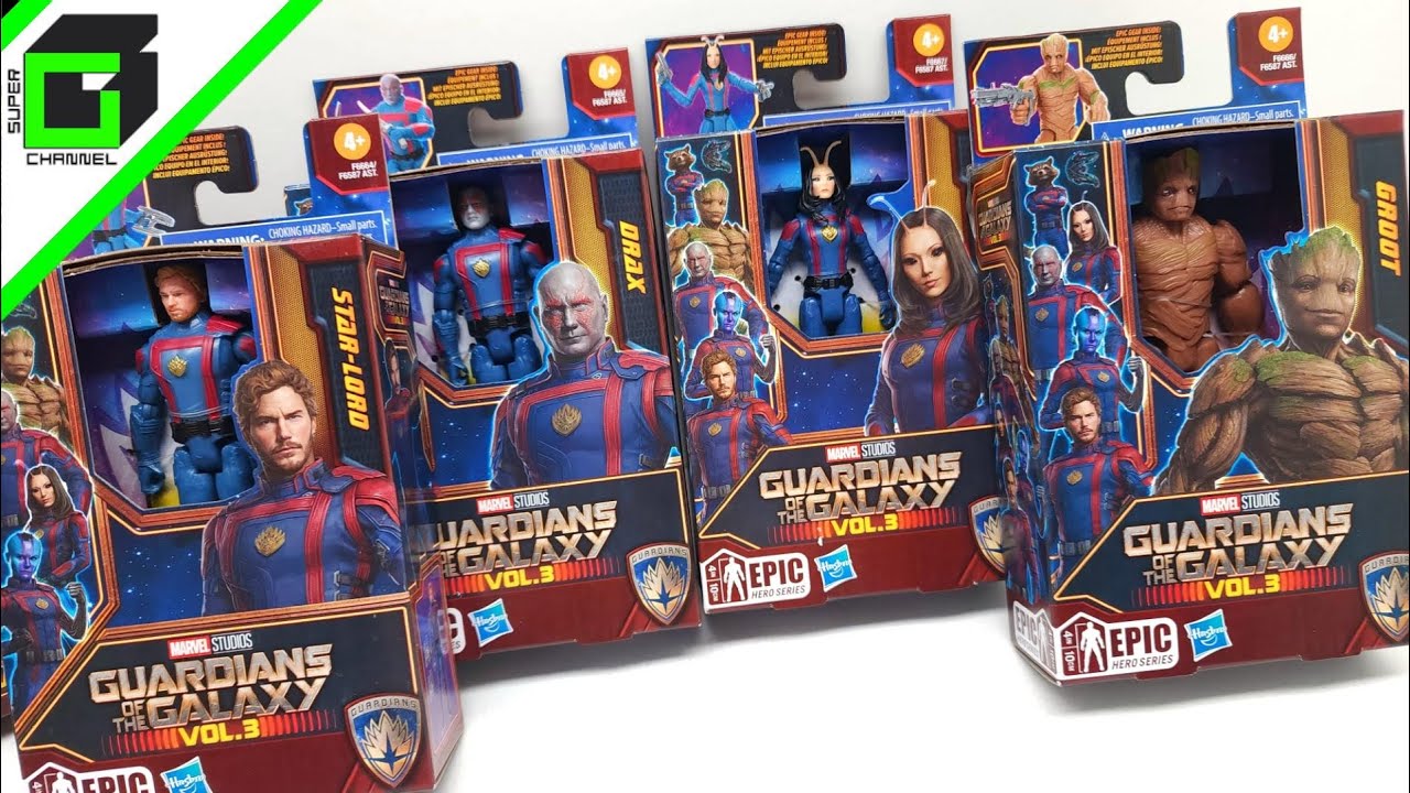 Marvel Hasbro Legends Series, Star Lord, Action Figure Ispirate Al Film
