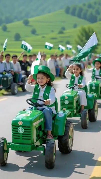Happy Family Celebrates Independence Day 💚 | Viral Video #Pakistan #14August #tiktokeffects