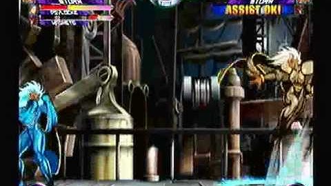 MvC2: Brett (MSP) vs Henry (Rogue/Mag/Storm) 32 .:2.13.10:.