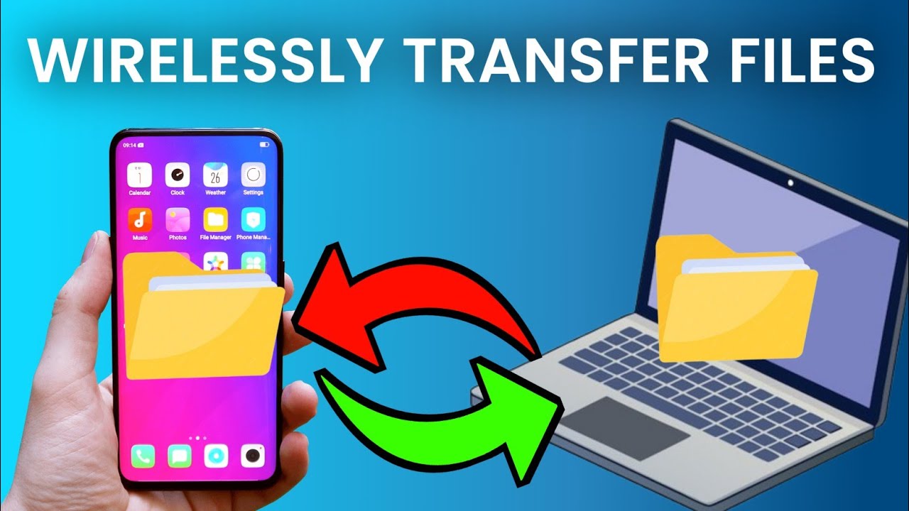 How to Transfer files from Android to PC Wirelessly (2025) - YouTube