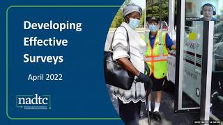 Module 2: Developing Effective Surveys