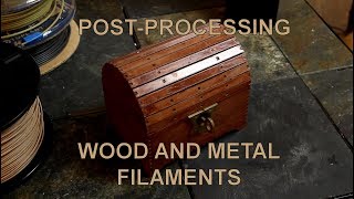 Simulating Wood and Metal with a 3D Printer