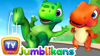 The Get Up Feelings Song with Jumblikans Dinosaurs - ChuChuTV Toddler Learning Videos