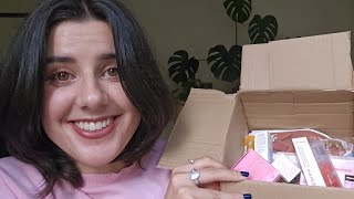 ASMR unboxing kbeauty haul ✨ (ft. makeup, skincare, kaja, etude house, lots of glitter and more!)