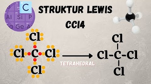 Dalam molekul senyawa ccl4 yang terbentuk dari atom unsur 6c dengan 17cl terdapat ikatan…