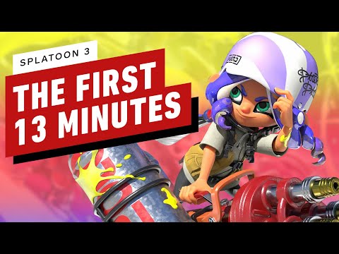 Splatoon 3: the first 13 minutes of single-player