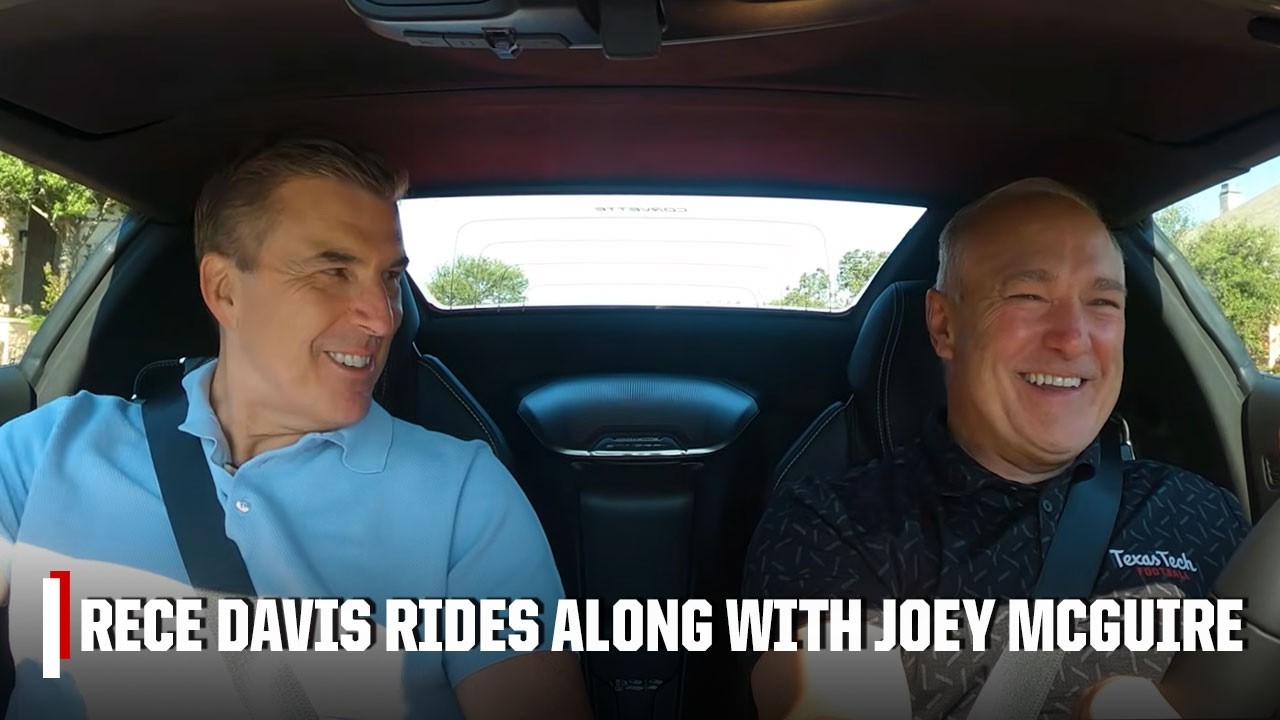 Official Visit with Rece Davis: Ride along with Texas Tech HC Joey McGuire | ESPN CFB