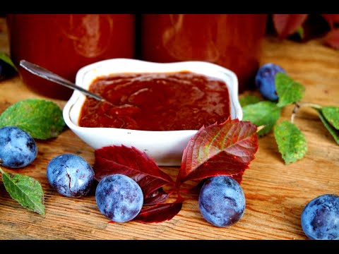 ჭანჭურის ჯემი.plum jam