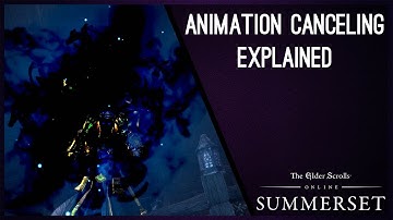 Animation Canceling explained - Elder Scrolls Online Mechanics