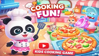 Baby Panda Pizza Cooking 🍕 | Fun Kids Cooking Game | Cute Animal Chef” screenshot 5