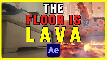 The floor is lava | After Effects