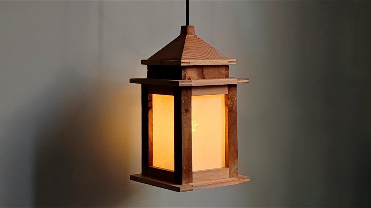 Wooden lantern | step by step