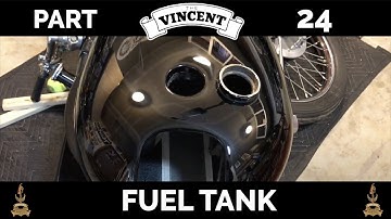 Restoration of 1951 Vincent Rapide - Part 24 - Gas/Petrol Tank (Part 1)