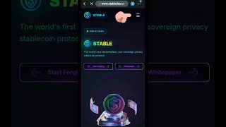 TUTORIAL REGISTRASI STAKING STABLEDAO DI WALET BITGET