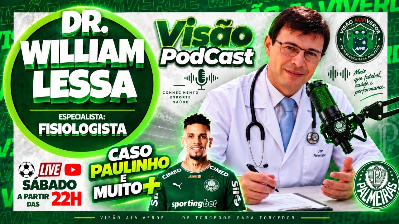 🚨#AOVIVO - LIVE ESPECIAL DE SÁBADO: VISÃO PODCAST: DR. WILLIAM LESSA | CASO PAULINHO | E MUITO +
