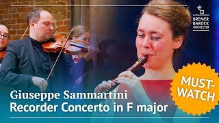 Giuseppe Sammartini: Recorder Concerto in F major – Clara Guldberg Ravn