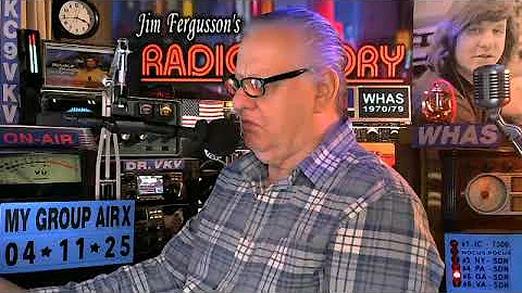 KC9VKV HAM RADIO QSO-VLOG - MY GROUP AIRCHECK!!! - 4/11/25 - JIM'S RADIO STORY