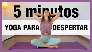 5 minutos de Yoga para EMPEZAR EL DÍA con energía ☀️ Estiramientos de yoga en suelo. Anabel Otero screenshot 5