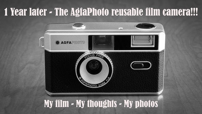 AgfaPhoto Reuseable Beige 35mm Film Camera - Conns Cameras