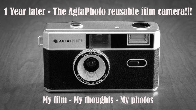 Appareil photo Argentique Agfaphoto compact 35mm Silver/Noir - Réutilisable  - 603000