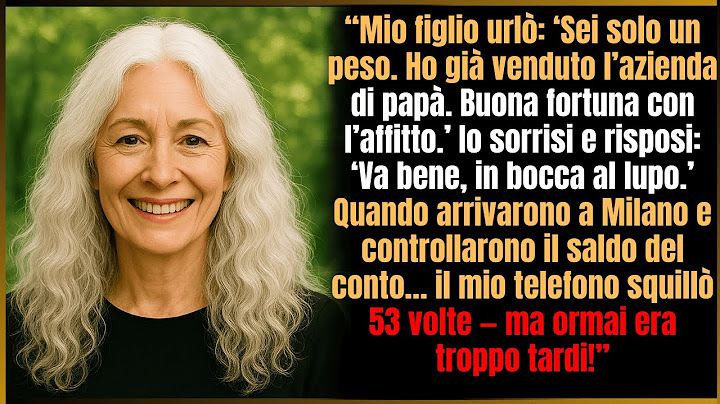 Quando mio figlio si è sposato, ho taciuto di aver ereditato 7 milioni di dollari da mio marito.