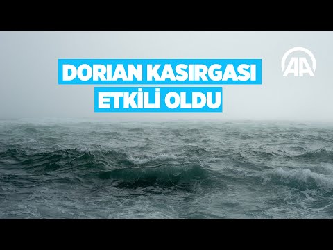 Dorian Kasırgası etkili oldu